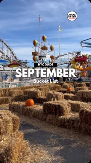 NYC September bucket list