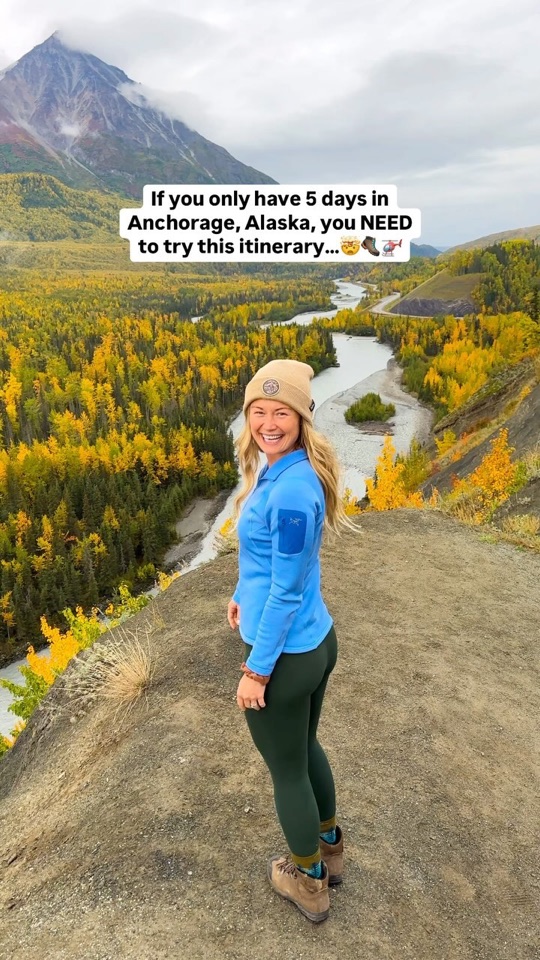 5-day adventure itinerary in Anchorage, Alaska