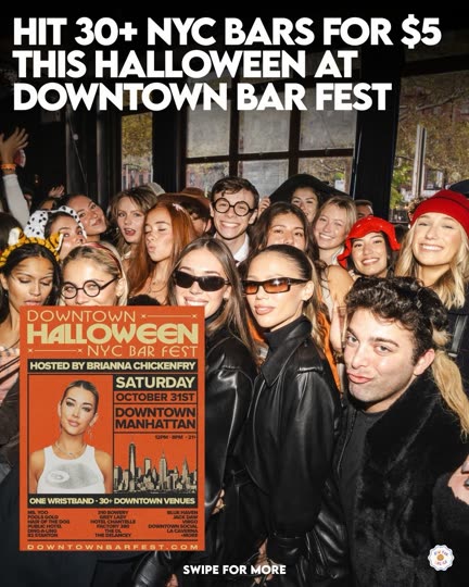 Downtown Halloween Bar Fest early-bird preview