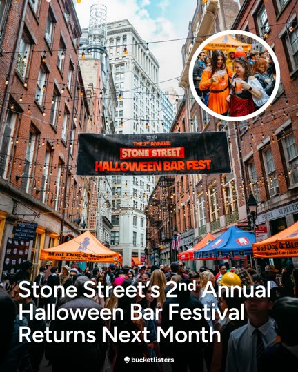 Stone Street Halloween Bar Fest