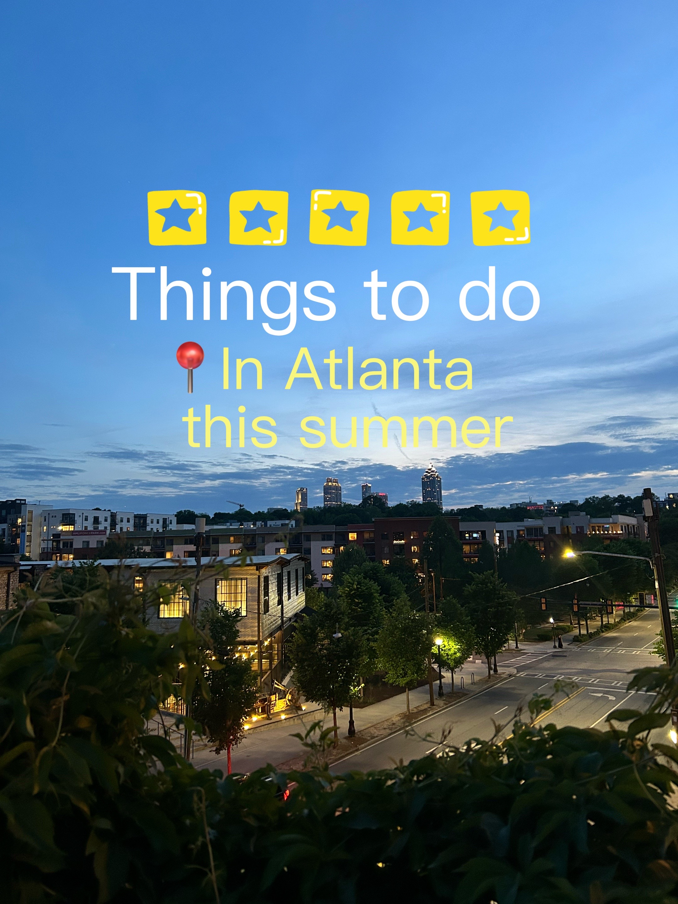 Explore Unique Activities in Atlanta This Summer
