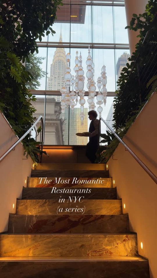 Romantic restaurants in NYC