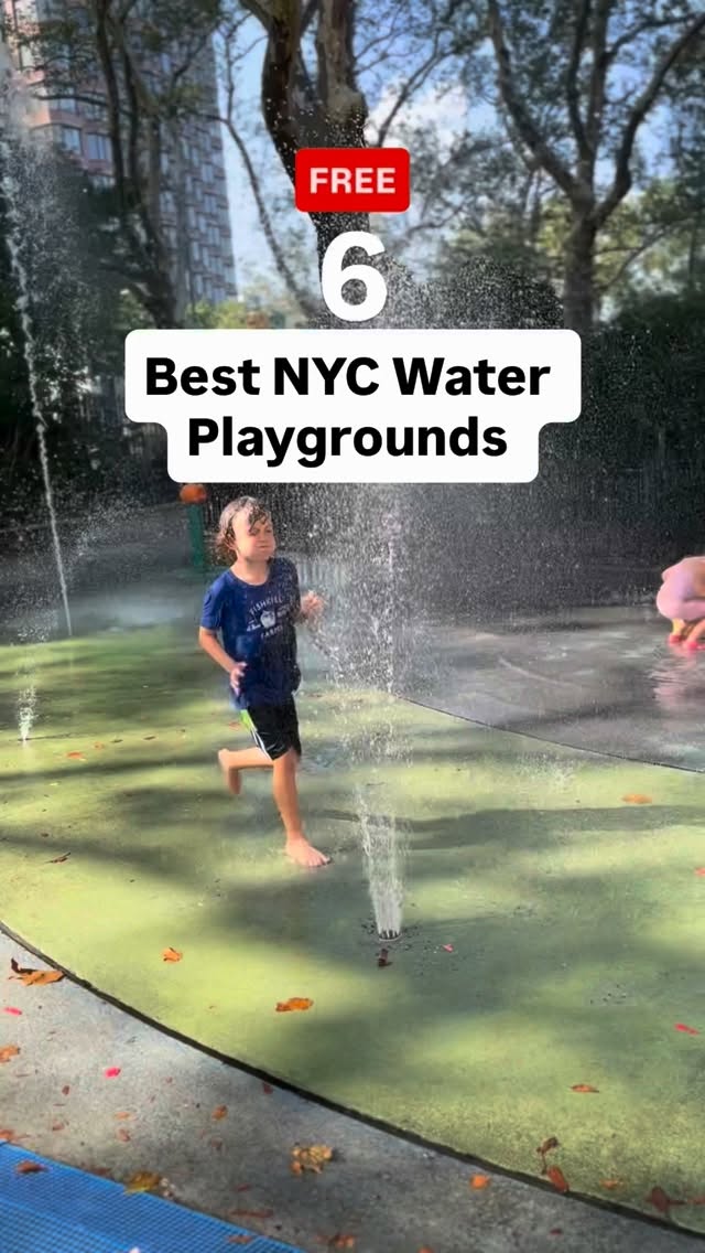Top 6 Free NYC Sprinkler Playgrounds