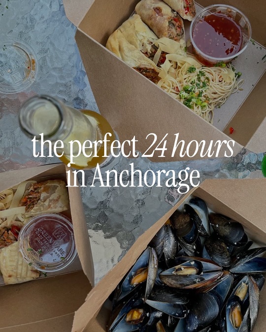 24-hour Anchorage itinerary