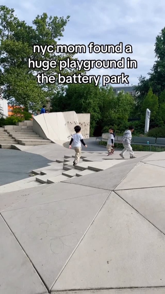 Exploring Battery Playscape in NYC