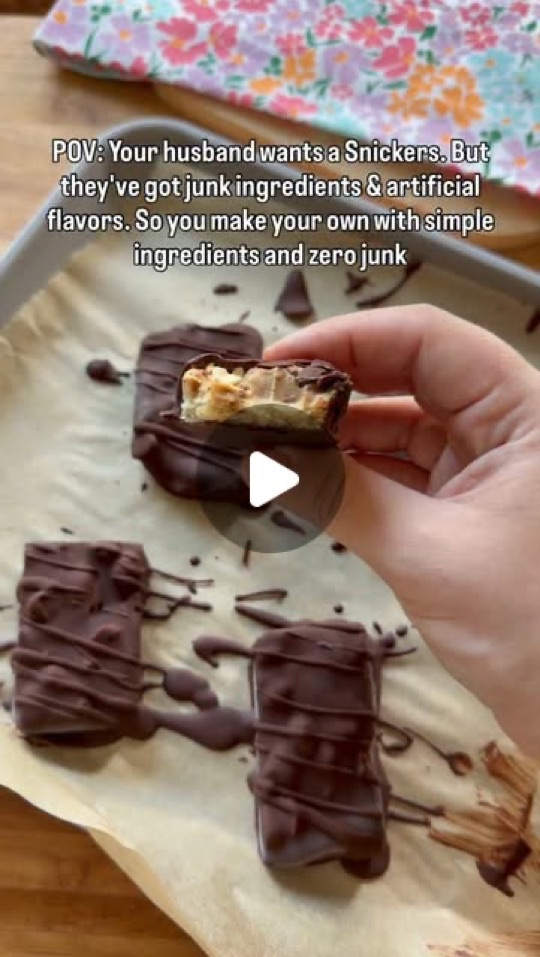 Homemade Snickers